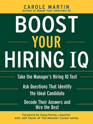 cover image of Boost Your Hiring IQ